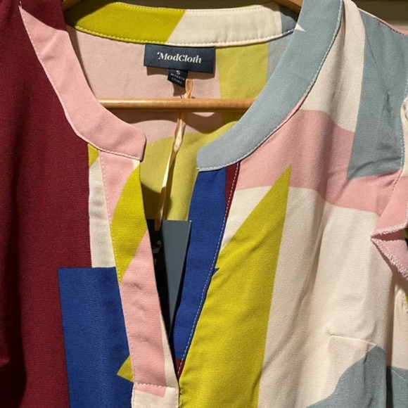 Modcloth As You Like It Ruffle Dress, Small, NWT - Picture 8 of 12